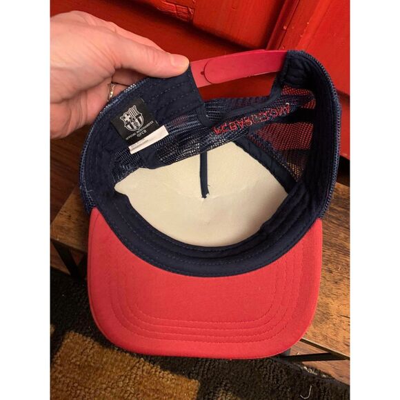 Disney Parks Youth Sz Minnie Mouse Ears Snapback Hat Baseball Cap Polka Dot EUC - Picture 5 of 5